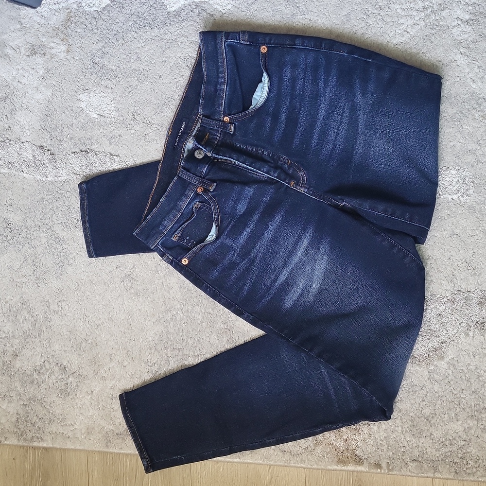 Lucky Brand High Rise Blue Jeans Classic Style